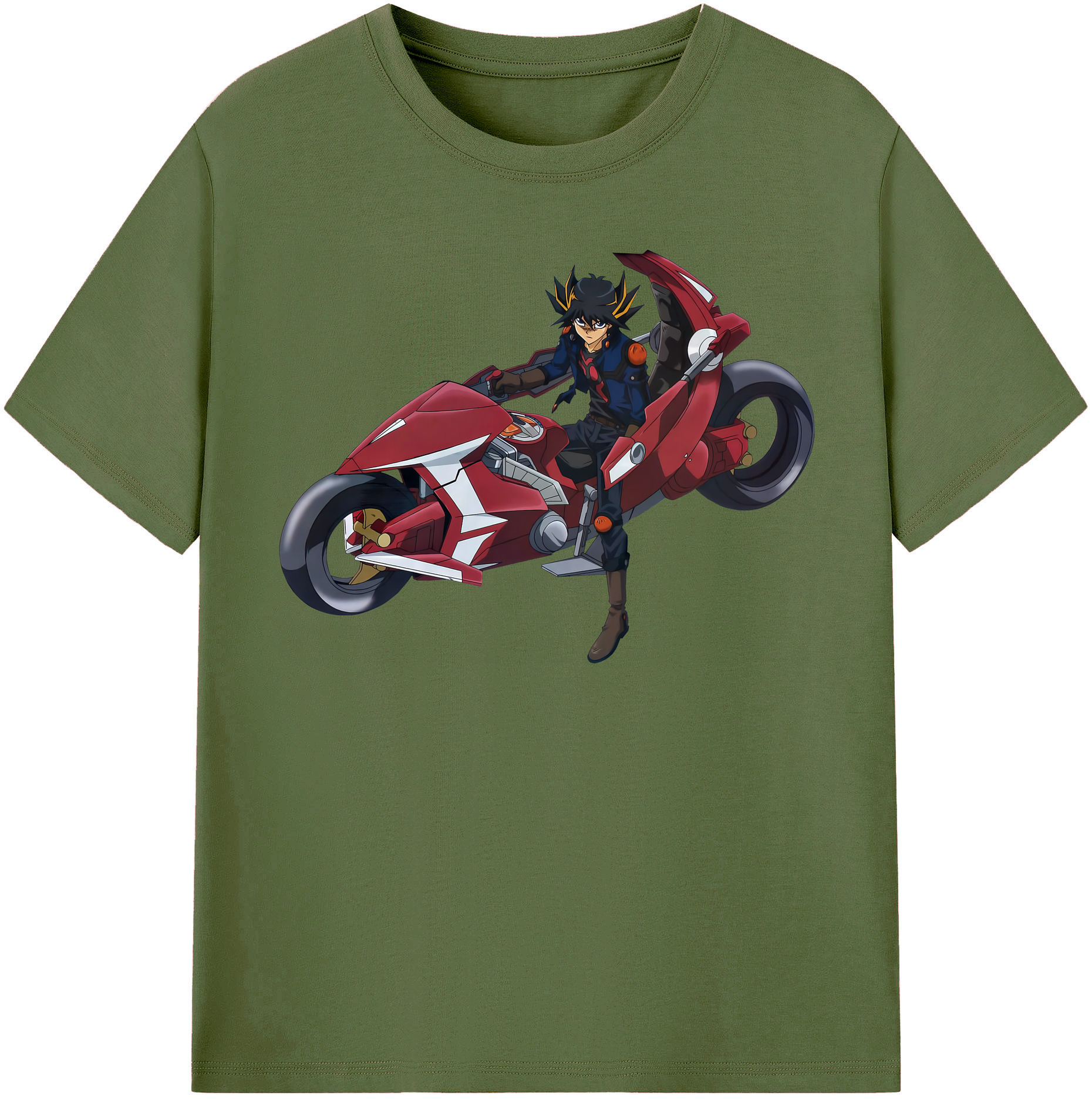 （画像用） 遊☆戯☆王 Yu-Gi-Oh! 綿100％半袖Tシャツ（フロントプリント）